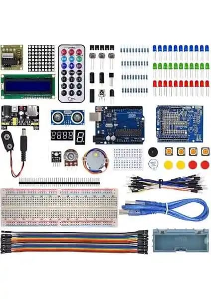 Arduino Uno R3 Başlangıç Seti: Elektronik ve Programlama İçin Kapsamlı Kiti Tanıtımı
