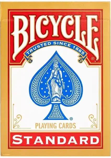 Bicycle Index Back 808 Rider Intern Gold Classic Oyun Kartı Dayanıklı ve Çevre Dostu Tasarım