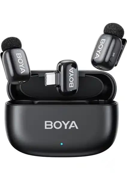 Boya Mini-14: Profesyonel ve Mobil Kablosuz Mikrofon Seti ile Yüksek Kalite Ses Kaydı