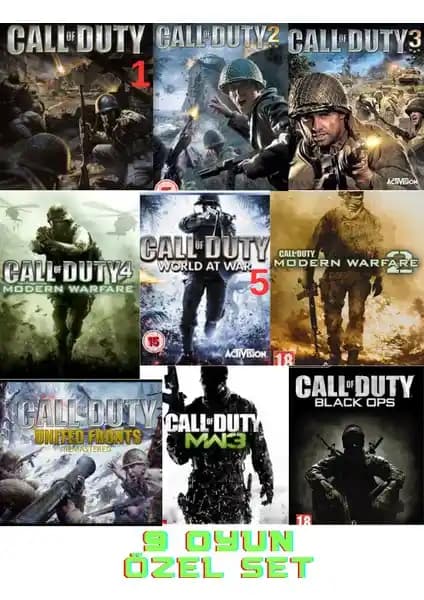 Call of Duty 9’lu Koleksiyon Paketi PC İçin Geniş Oyun Seçeneği Sunar