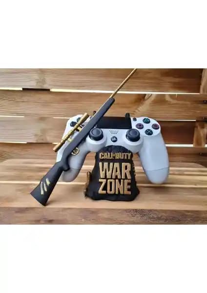 Call Of Duty War Zone Temalı Kontrol Cihazı Standı PS4 PS5 Xbox Uyumlu