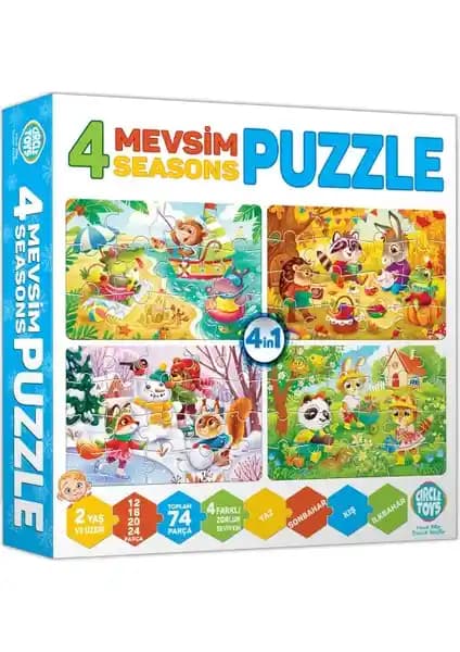 Circle Toys 4 Mevsim Puzzle: Çocukların Gelişimine Katkı Sağlayan Eğitici Oyun