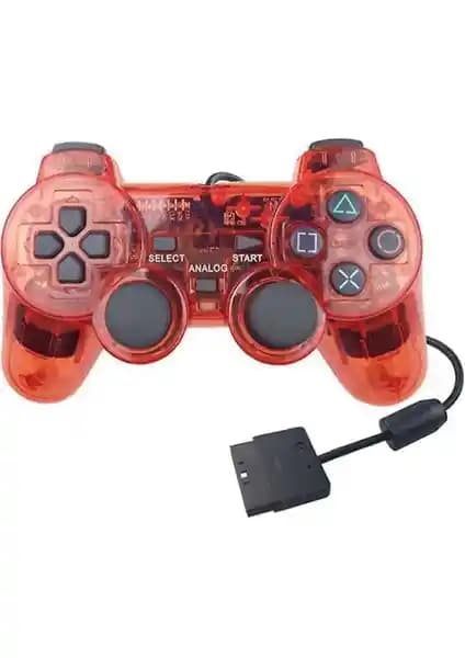 Cosmostech PS2 Kontrolcü: Ergonomik ve Çok Yönlü Titreşimli Oyun Gamepad'i