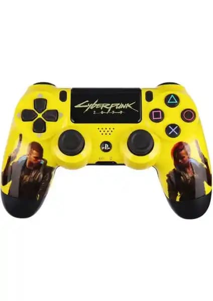 Cyberpunk 2077 Temalı Byoztek Dualshock 4 V2 Oyun Kolu: Estetik ve Üstün Performans