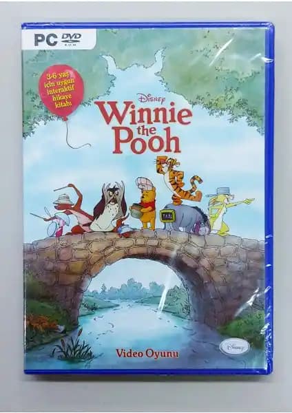 Disney Winnie The Pooh PC DVD Oyunu Orijinal Kutuda Koleksiyonluk Parça