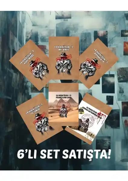 Ege Akademi 6'lı Paket Premium Dedektif Oyunu Çocukların Zeka ve Problem Çözme Becerilerini Geliştirir