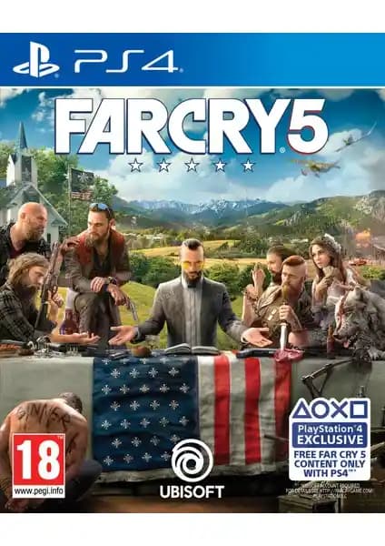 Far Cry 5 PS4: Amerika'nın Gizemli Kasabasında Hayatta Kalma ve Macera Deneyimi