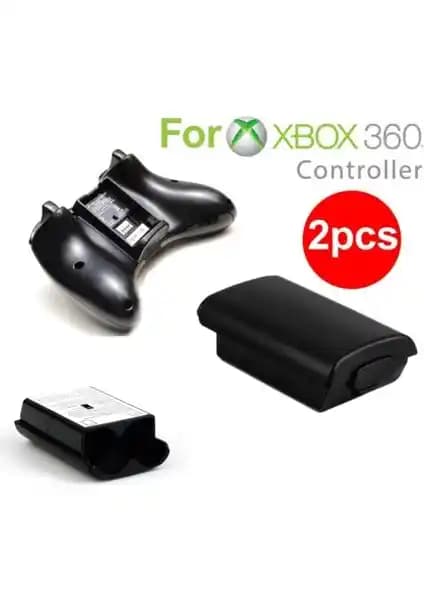 Feza Xbox 360 Kollarına Uygun 2 Adet Pil Kapağı - Dayanıklı ve Estetik Tasarım