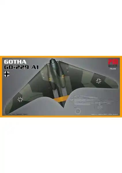 Gotha Go 229 A1 Model Uçak Maket Kiti Detaylı ve Gerçekçi Tasarım