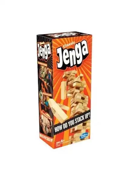 Hasbro Gaming Jenga: Dayanıklı Malzeme ve Stratejik Eğlence Sunan Denge Oyunu