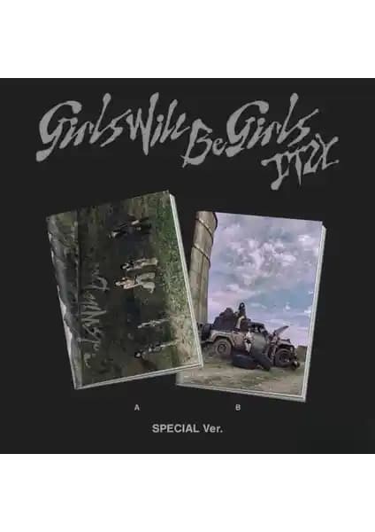 Itzy Kızlar Kızlar Olur Özel Baskı A Versiyonu Müzik ve Koleksiyon Seti