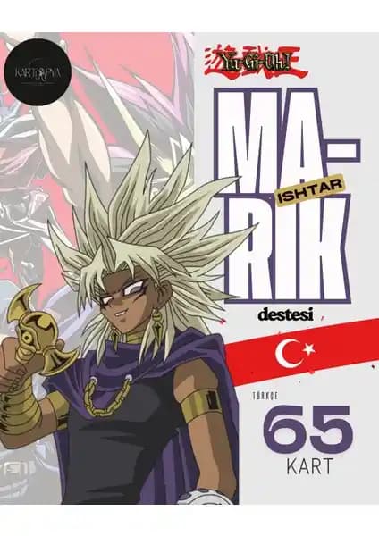 Kartopia Yu-Gi-Oh! Türkçe Marik Ishtar Destesi Güçlü ve Estetik Koleksiyon Parçası