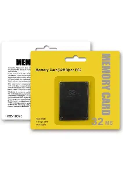 Konsol Plus PlayStation 2 32MB Hafıza Kartı Güvenilir ve Kullanışlı Oyun Veri Saklama Çözümü