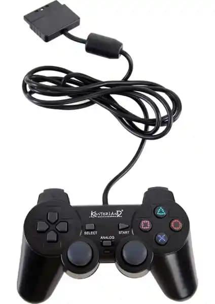 Kontorland PS2 Dual Shock Oyun Kumandası: Ergonomik ve Gelişmiş Oyun Deneyimi