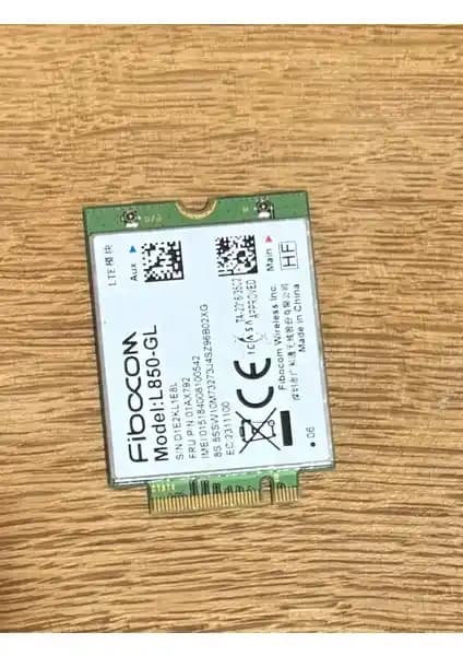 Lenovo ThinkPad Fibocom L850-GL M.2 WWAN Modülü ile Yüksek Hızlı Mobil Bağlantı Çözümü
