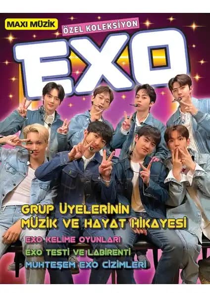 Maxi Exo Dergisi Özel Albüm 004 Müzik ve Eğlence Deneyimini Sunar