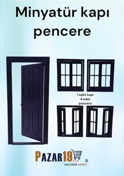 Minyatür Kapı ve Pencere Seti: Detaylara Önem Verenler İçin Yüksek Kaliteli Model Aksesuarları
