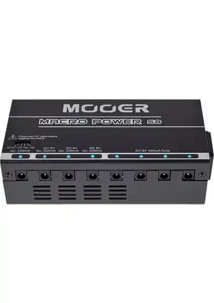 Mooer Macro Power 8 Çoklu Adaptör ile Güç Kaynağı Çözümü ve Teknik Özellikler