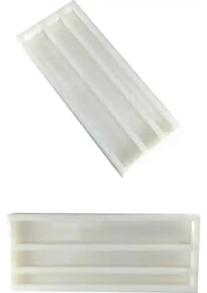 Nana Art Minyatür Sütun Taşı Silikon Kalıp 3 Farklı Ölçüde Döküm ve El İşi için