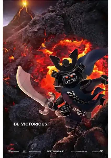Ninjago Film Temalı Büyük Boy Lego Posterleri Ev Dekorasyonunda Şıklık