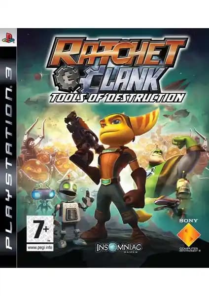Ratchet & Clank: Tools of Destruction PS3 için gelişmiş grafikler ve derin hikaye ile yeni nesil aksiyon oyunu