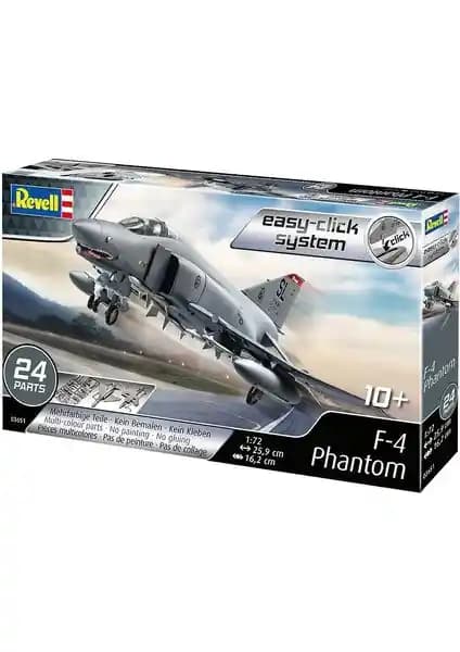 Revell Maket F-4 Phantom 03651: Detaylı ve Gerçekçi Model Uçak Seti Çocuklar ve Hobi Tutkunları İçin