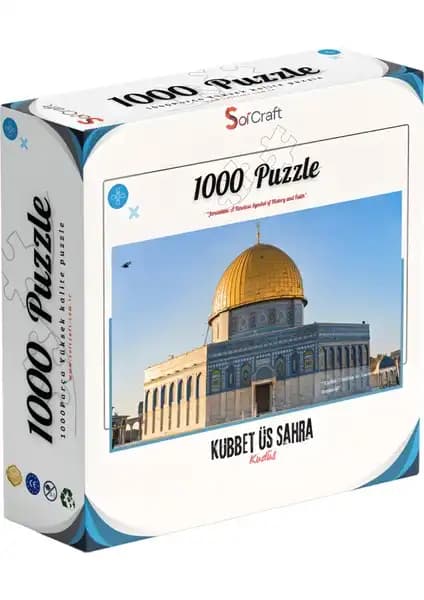 Soi Craft 1000 Parça Puzzle Kudüs Mescidi Aksa: Sanat ve Zihni Uyarıcı Bir Deneyim