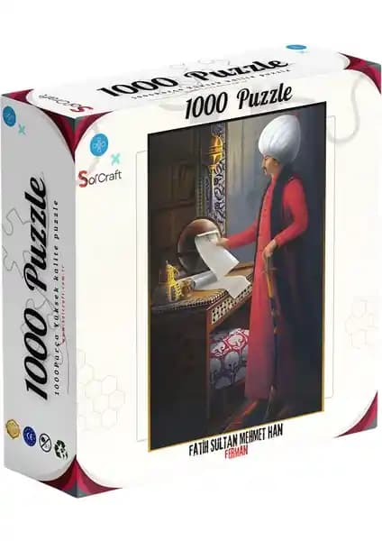 Soi Craft 1000 Parça Puzzle Sanat ve Detaylara Odaklanan Yüksek Kaliteli Eğlence