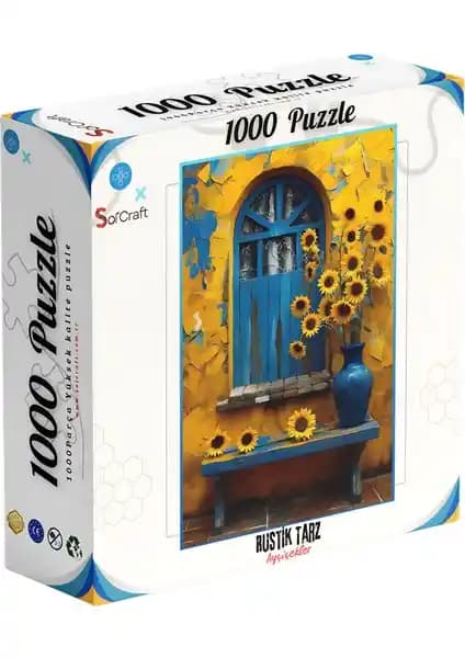 Soi Craft 1000 Parça Puzzle: Sanat ve Zeka Dolu Bir Deneyim İçin Detaylı Koleksiyon