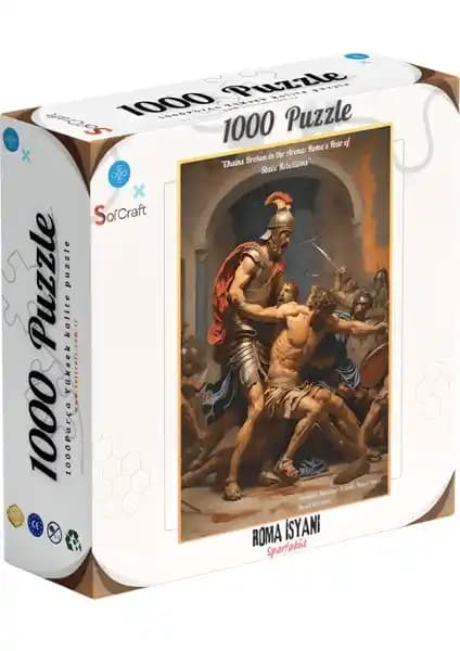 Soi Craft 1000 Parça Roma İsyanı Puzzle ile Sanat ve Tarih Deneyimi