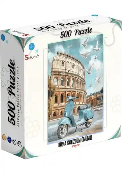 Soi Craft 500 Parça Puzzle: Sanat ve Zihin Uyumunu Destekleyen Yüksek Kalite Puzzle