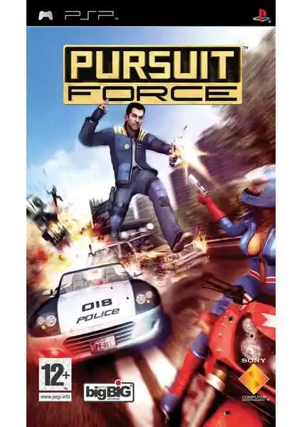 Sony PSP Pursuit Force Orijinal CD ile Yüksek Kaliteli Yarış Deneyimi