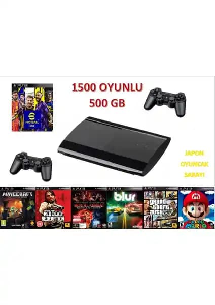 Sony Süper Mariolu 200 ADETOyunlu Slim Teşhir Ünitesi Geniş Kapasite ve Modern Tasarım