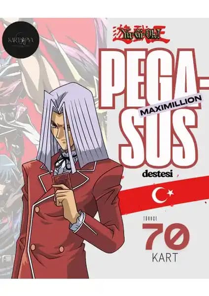 Türkçe Maximillion Pegasus Yu-Gi-Oh! Kart Destesi: Koleksiyon ve Strateji İçin Uygun