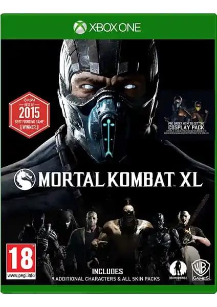 Warner Bros Mortal Kombat XL Xbox One için Gelişmiş Dövüş Oyunu ve İçeriklerini Sunar