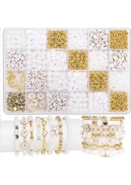 Yiğit Aksesuar İnci ve Harf Boncuk Takı Yapım Seti ile Yaratıcılığınızı Keşfedin