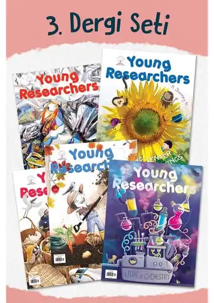 Young Researchers 3 Dergi Seti Çocukların Bilimsel Düşünme ve Araştırma Becerilerini Geliştirir