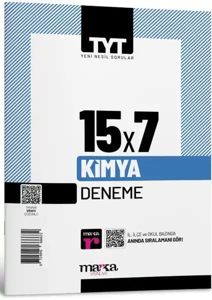 2025 TYT Kimya Deneme Seti Video Çözümlü ile Sınava Güçlü Hazırlık