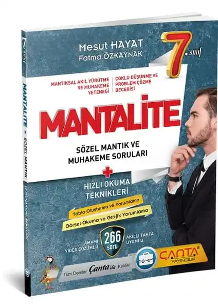 7. Sınıf Sözel Mantık ve Muhakeme Soruları İçin Kapsamlı Rehber Çanta Yayınları