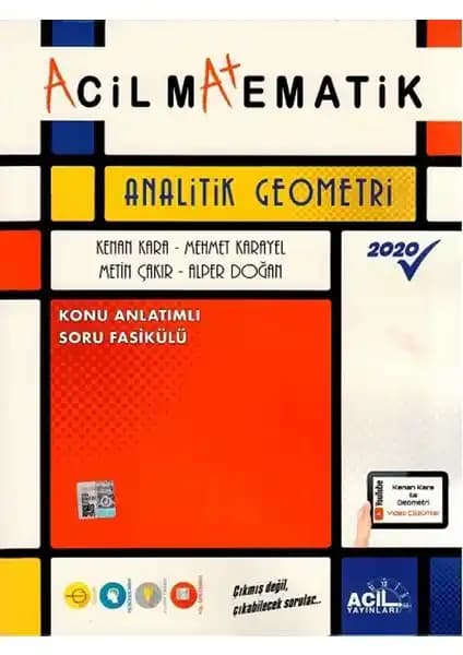 Acil Yayınları Analitik Geometri Kitabı Kenan Kara ile Derinlemesine Öğrenme Fırsatı