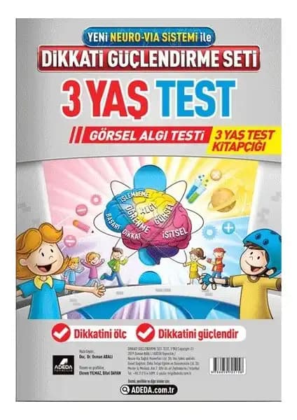 Adeda DGS 3 Yaş Görsel Algı Testi: Erken Çocuk Gelişimine Katkı Sağlayan Eğitim Aracı