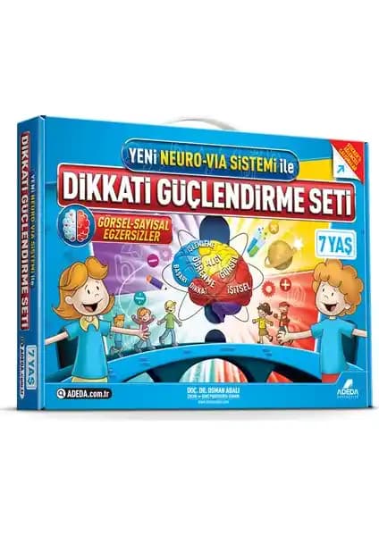 Adeda Yayıncılık Dikkati Güçlendirme Seti: 7 Yaş Çocuklar İçin Etkili Eğitim Aracı