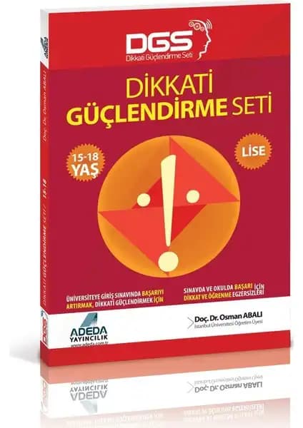 Adeda Yayıncılık Dikkati Güçlendirme Seti Öğrencilerin Odak Süresini Artıran Eğitim Kaynağı