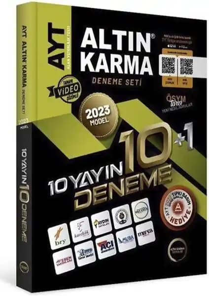 Altın Karma Yayınları'nın AYT 2023 Çalışması Güncel İçerik ve Pratik Fırsatlarla Dikkat Çekiyor