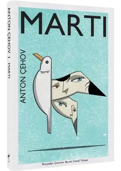 Anton Çehov’un Martı Eseri Türkçe Baskısı 128 Sayfa Modern Tasarım ve Sanatsal Değer