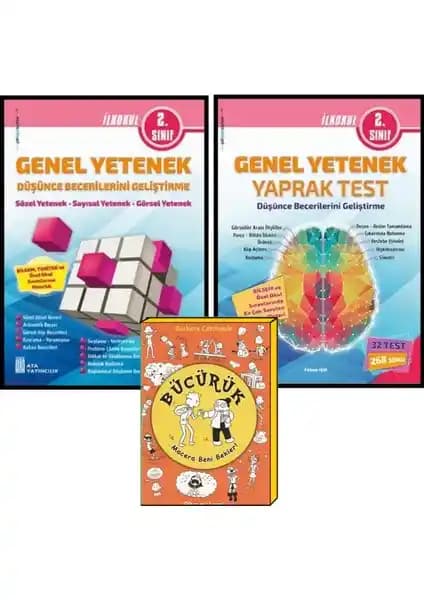 Ata Yayıncılık 2. Sınıf Genel Yetenek Testi Bilsem ve Özel Okul Sınavlarına Hazırlık İçin