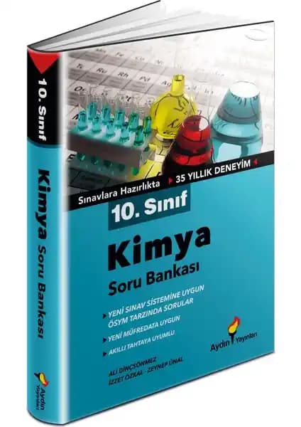 Ayden Yayınları 10. Sınıf Kimya Soru Bankası Öğrenciler İçin Kapsamlı ve Pratik Kaynak