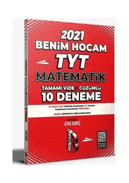 Benim Hocam Yayınları 2021 TYT Matematik Tamamı Video Çözümlü 10 Deneme Sınavı
