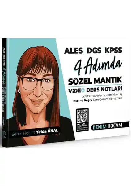 Benim Hocam Yayınları 2024 ALES DGS KPSS Sözel Mantık Video Ders Notları İnceleme