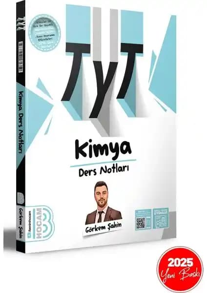 Benim Hocam Yayınları 2025 TYT Kimya Ders Notları Öğrencilerin Sınav Başarısını Artıran Kaynak
